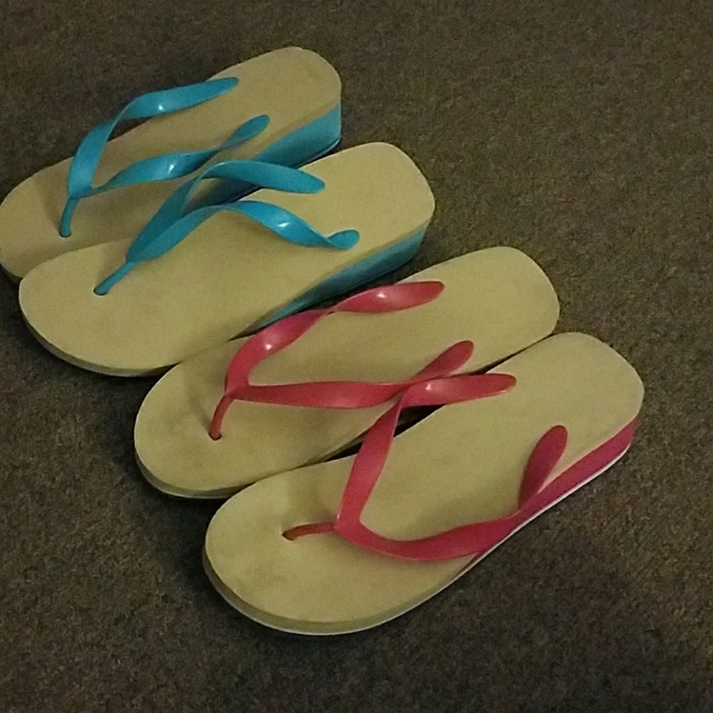 Wedge Flip flops